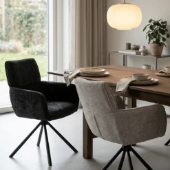 Chaise Denise gris
