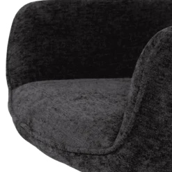 Chaise Denise pivotante anthracite