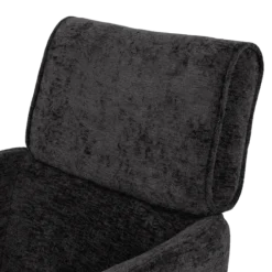 Chaise Denise pivotante anthracite