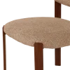 Chaise Emil Walnut