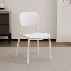 Chaise Empilable - Alba blanc