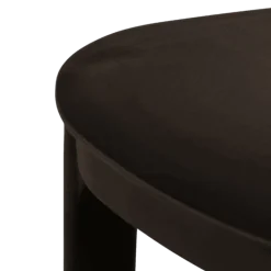 Chaise empilable Alba - Noir