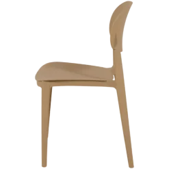 Chaise empilable Alba taupe