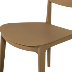 Chaise empilable Alba taupe
