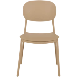 Chaise empilable Alba taupe