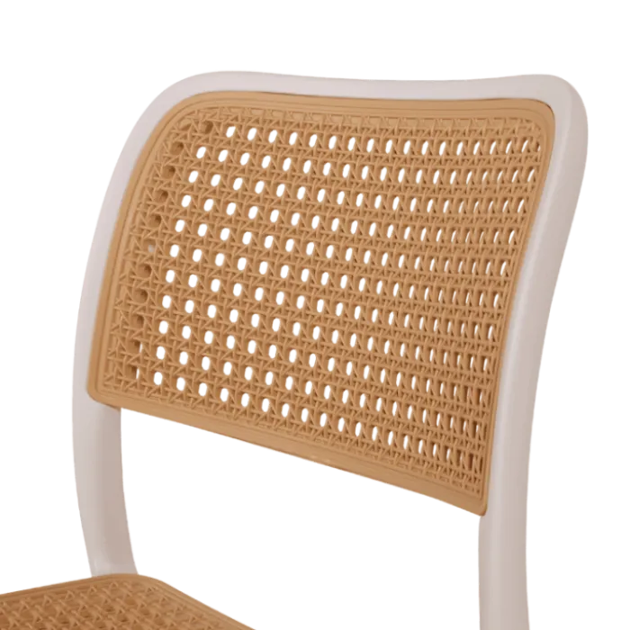 Chaise empilable Eliot blanc