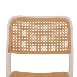 Chaise empilable Eliot blanc