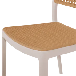 Chaise empilable Eliot blanc