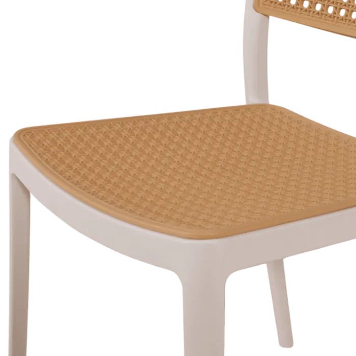 Chaise empilable Eliot blanc