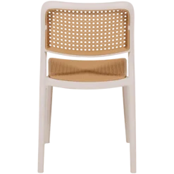 Chaise empilable Eliot blanc