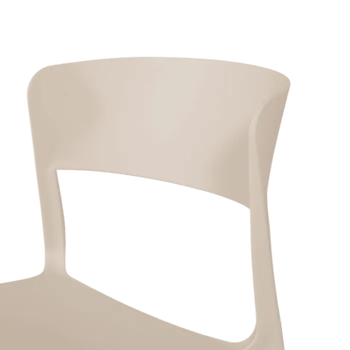 Chaise empilable Lilo Blanc