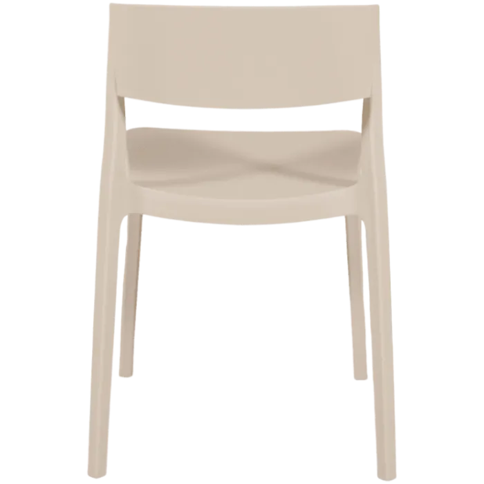 Chaise empilable Lilo Blanc