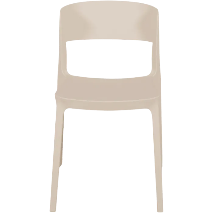 Chaise empilable Lilo Blanc