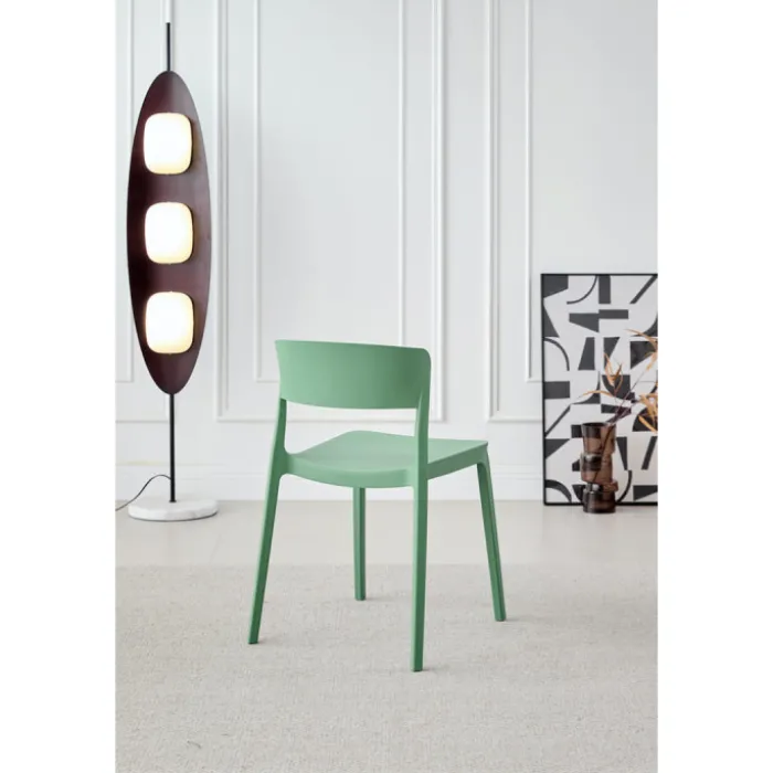 Chaise empilable Lilo Vert