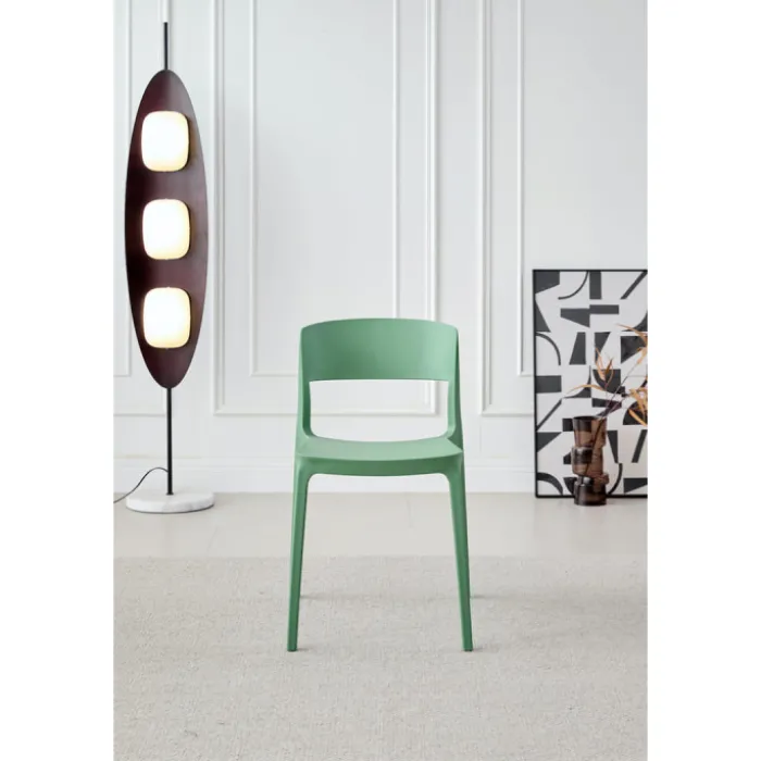 Chaise empilable Lilo Vert