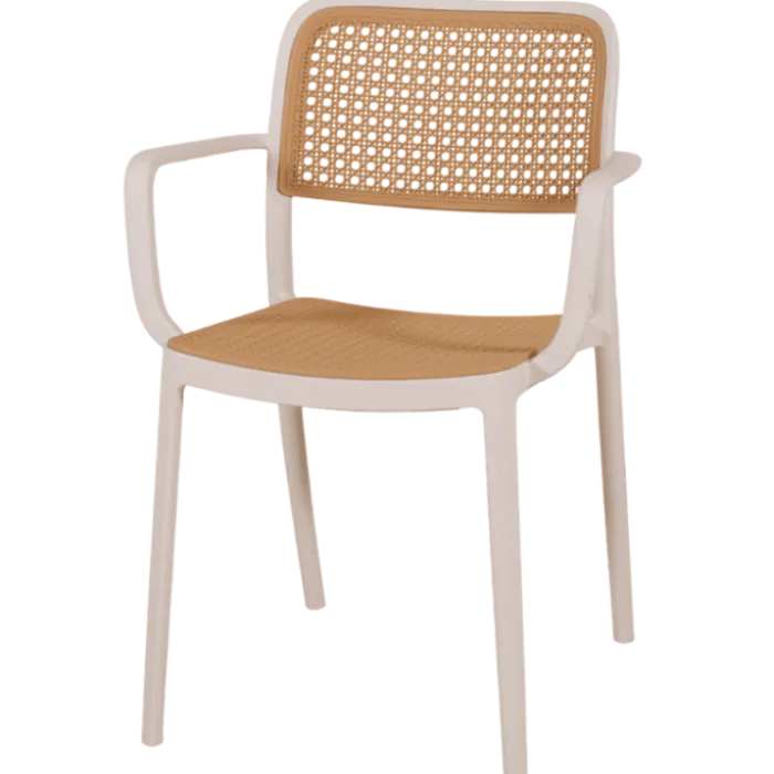 Chaise empilable Milan blanc