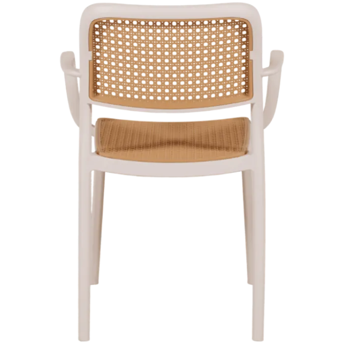 Chaise empilable Milan blanc