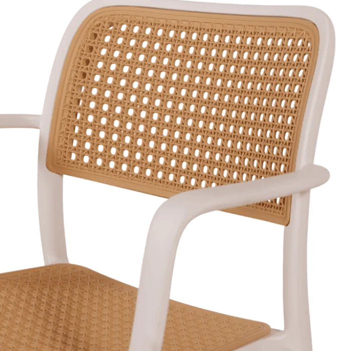 Chaise empilable Milan blanc