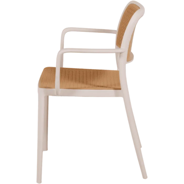 Chaise empilable Milan blanc