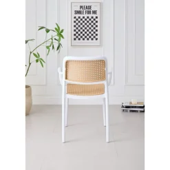 Chaise empilable Milan blanc