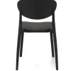 Chaise empilable noir