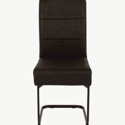 Chaise Enno 3 revêtement tissu noir