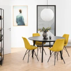 Chaise Eris jaune