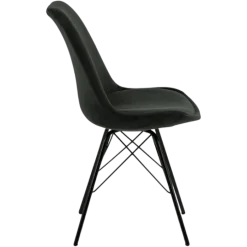Chaise Eris vert foncé