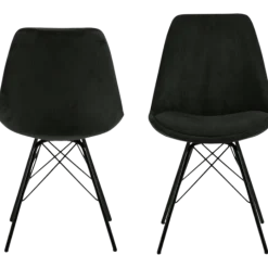 Chaise Eris vert foncé
