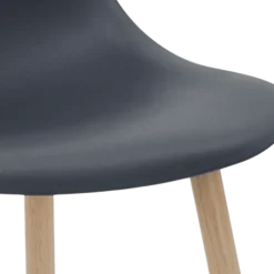Chaise Eva noir