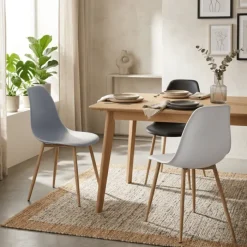 Chaise Eva noir