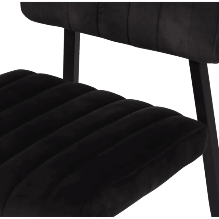 Chaise IVAN - Goldy anthracite