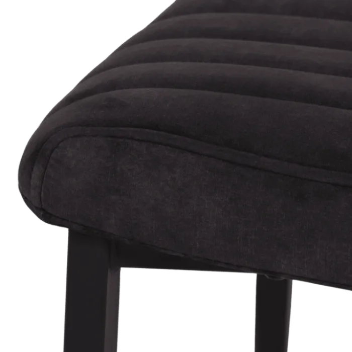 Chaise IVAN - Goldy anthracite