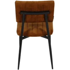 Chaise IVAN velour Gold