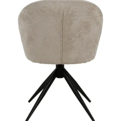 Chaise Jane en tissu beige