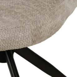Chaise Jane en tissu beige