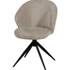Chaise Jane en tissu beige