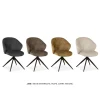 Chaise Jane Movie Gris anthracite