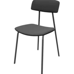 Chaise Lazio noir
