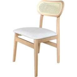 Chaise Louis chêne naturel