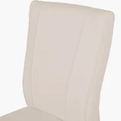 Chaise Lucca Blanc et pied blanc