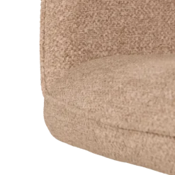 Chaise Macao pivotante taupe