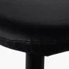 Chaise Mia en pu noir