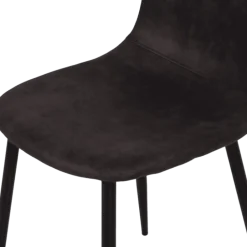 Chaise Mia en tissu Cowboy vintage gris