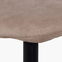 Chaise Mia tissu cowboy vintage taupe