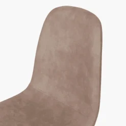 Chaise Mia tissu cowboy vintage taupe