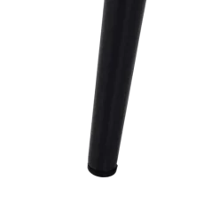Chaise Mia tissu velours noir