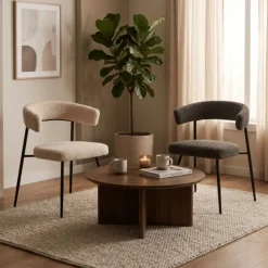 Chaise New Otis - gris foncé