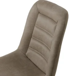 Chaise Niels en tissu beige