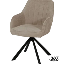 Chaise Nova taupe